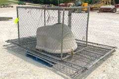 Group of dog pen panels & dog pen
