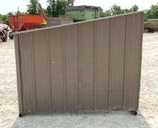 6'x8' steel skid mounted livestock shelter