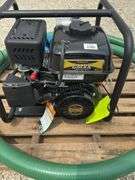 Unused Red Lion 2" gas water pump w/ hoses