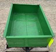 John Deere 10S dump lawn cart