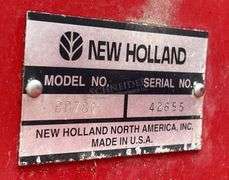 New Holland BR780 round baler