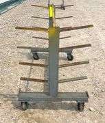 5' long rolling material rack
