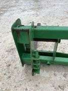 John Deere pallet forks for JD style quick attach