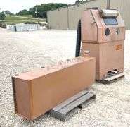 Zero Blast-N-Peen sand blast cabinet w/ dry filter