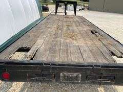 1992 Homemade 24' gooseneck flatbed trailer