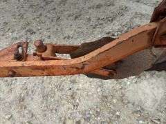 Allis Chalmers 3-14" snap coupler plow w/ coulters