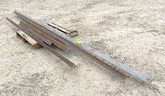 Group of angle iron up to 17' long