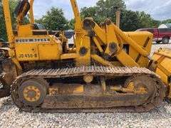 John Deere 450-B crawler loader w/ backhoe, steering & shifting problems