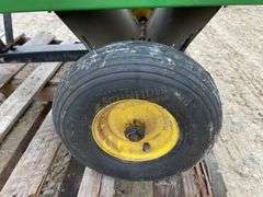 John Deere 10S dump lawn cart