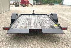 Unused 2024 Liberty HD 12' tilt flatbed trailer