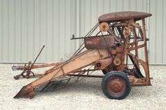 Allis Chalmers roto-baler small round baler