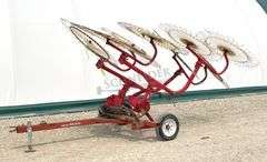 Durabilt 8 wheel V hay rake