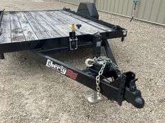Unused 2024 Liberty HD 12' tilt flatbed trailer