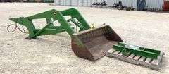 John Deere model 48 loader off of 4020