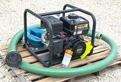 Unused Red Lion 2" gas water pump w/ hoses