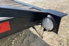 1986 STRL 16' flatbed utility trailer