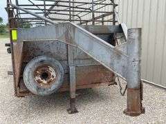 1992 Coose 20' gooseneck stock trailer