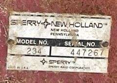 New Holland 234 wagon gear w/ 17' bed