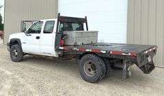2003 Chevrolet 3500 extended cab 4x4 flatbed