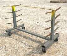 5' long rolling material rack