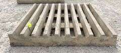 6'x7' concrete cattle guard