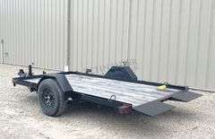 Unused 2024 Liberty HD 12' tilt flatbed trailer