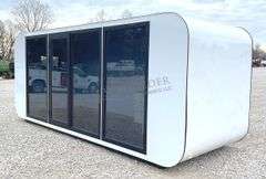 Unused 7.5'x20’ portable cabin w/ restroom