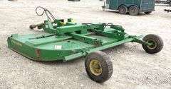 John Deere 1008 10' pull type brush hog