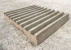 6'x7' concrete cattle guard
