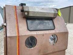 Zero Blast-N-Peen sand blast cabinet w/ dry filter