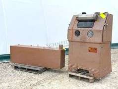 Zero Blast-N-Peen sand blast cabinet w/ dry filter