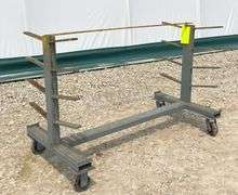5' long rolling material rack