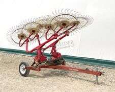 Durabilt 8 wheel V hay rake