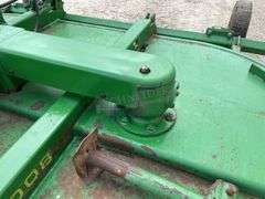 John Deere 1008 10' pull type brush hog