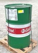 Unused 55 gallon drum of Castrol Hyspin spindle oil