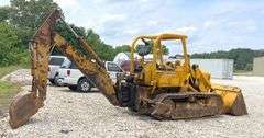 John Deere 450-B crawler loader w/ backhoe, steering & shifting problems