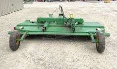 John Deere 1008 10' pull type brush hog