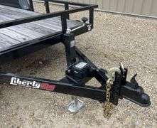 Unused 2024 Liberty 16' flatbed utility trailer