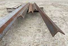 Group of angle iron up to 17' long