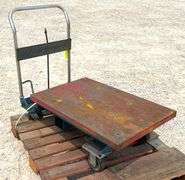 2'x3' hydraulic lift shop cart