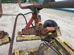 10-wheel V hay rake
