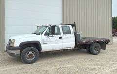 2003 Chevrolet 3500 extended cab 4x4 flatbed