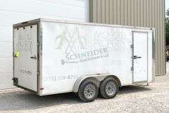 2015 Arising 15' enclosed cargo trailer