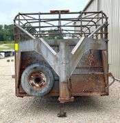 1992 Coose 20' gooseneck stock trailer