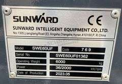 Unused 2023 Sunward SWE60UF excavator