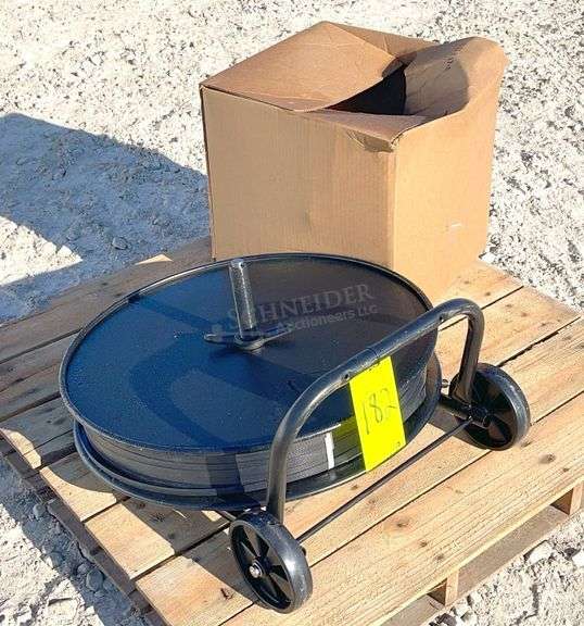 Unused banding cart w/ accessories