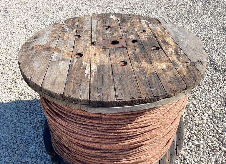 Large spool of HD 3/4" diameter rope