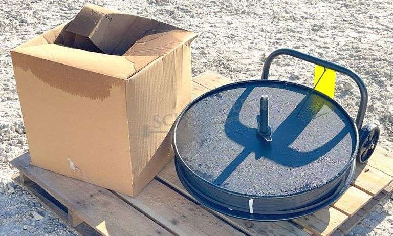 Unused banding cart w/ accessories