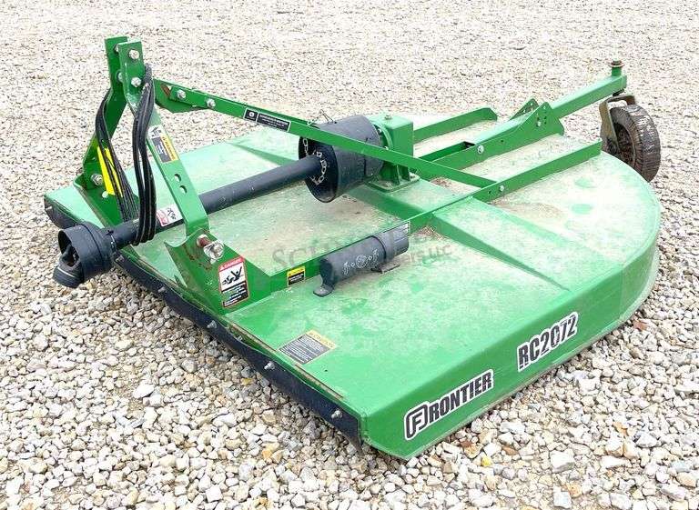 Frontier RC2072 6' 3-point brush hog, from the estate of Dr. Ken Buchmann