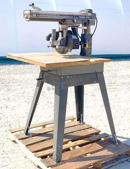 Craftsman 10" radial arm saw on stand